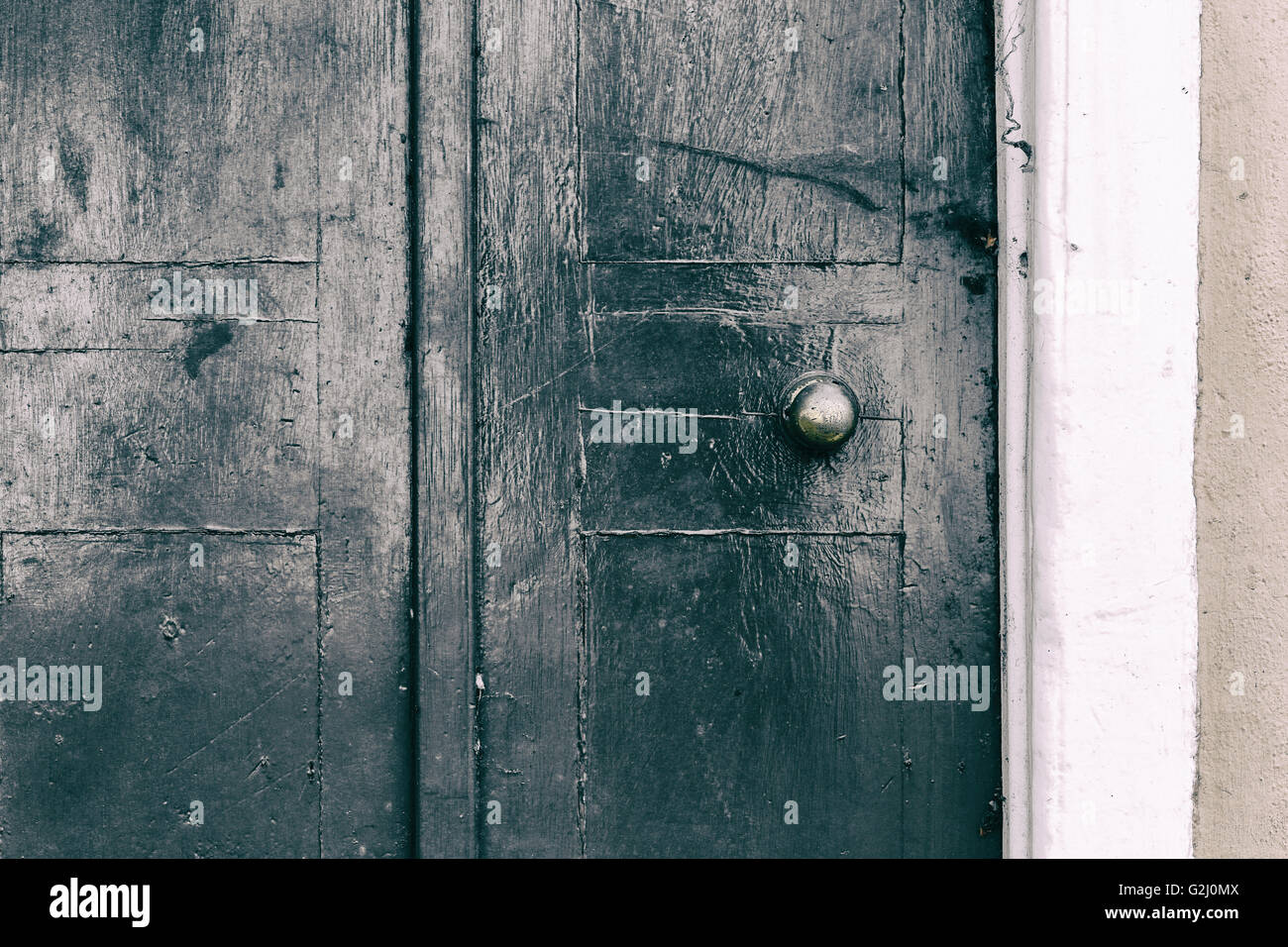 Weathered painted green wooden door grunge textures and backgrounds ...