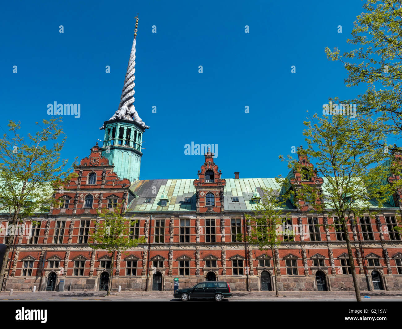 Historic Stock Exchange building, Copenhagen, Denmark, Scandinavia, Europe Stock Photo