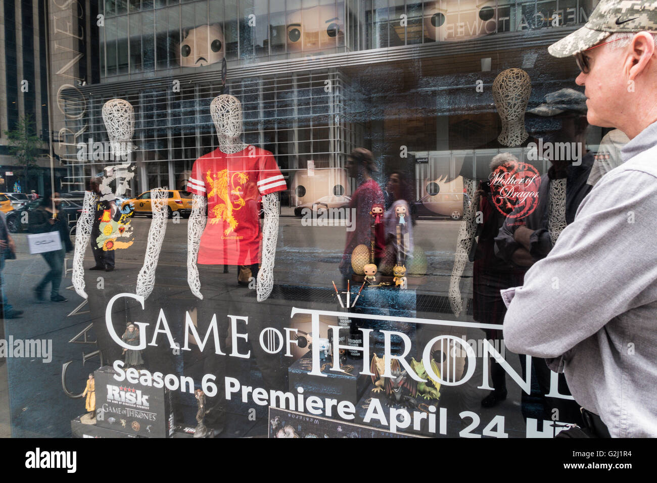 Hbo Gift Shop Game Of Thrones Merchandise 6th Avenue Nyc Stock