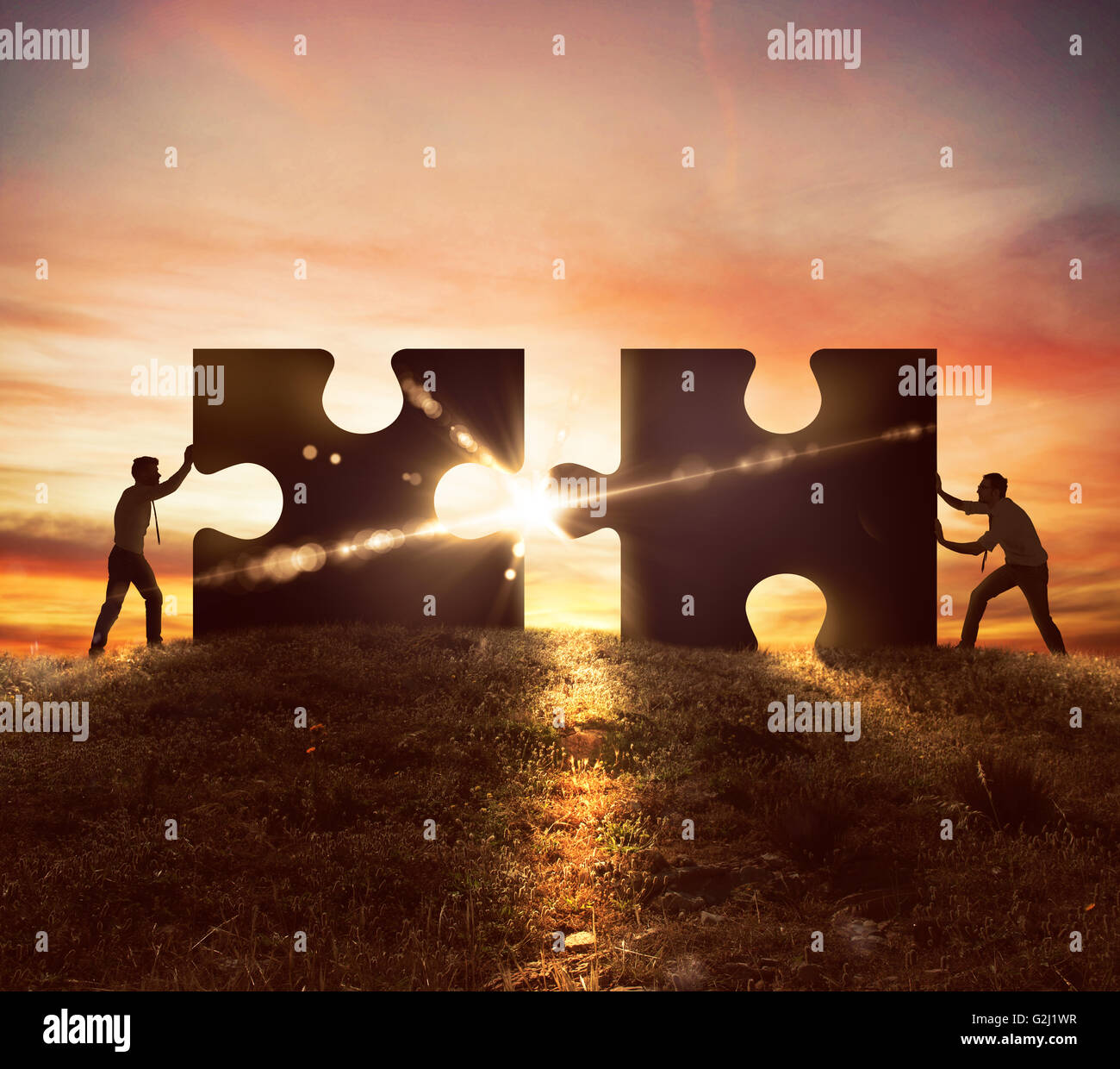 Cooperation that work hi-res stock photography and images - Alamy