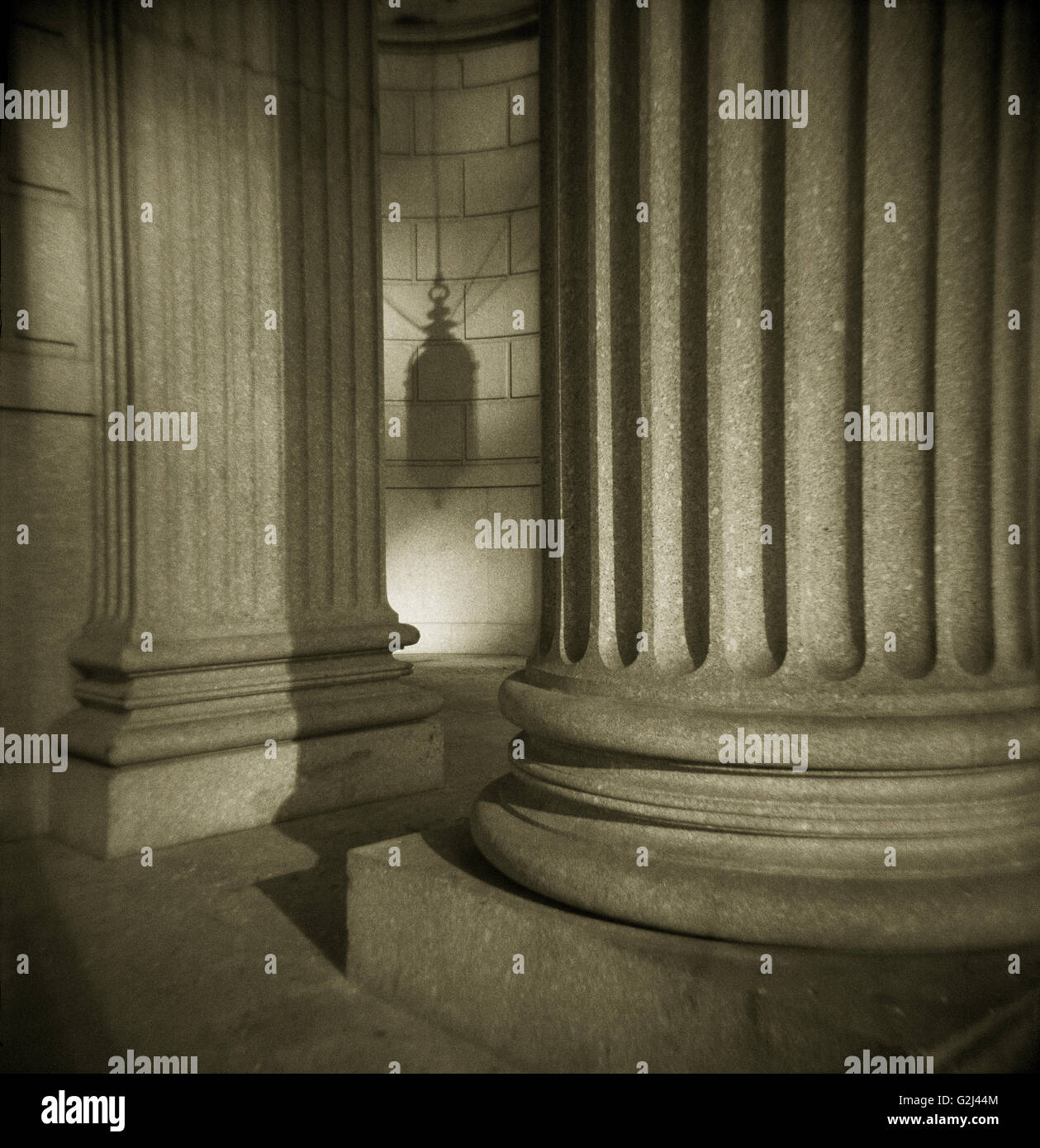 Ionic Column Stock Photo