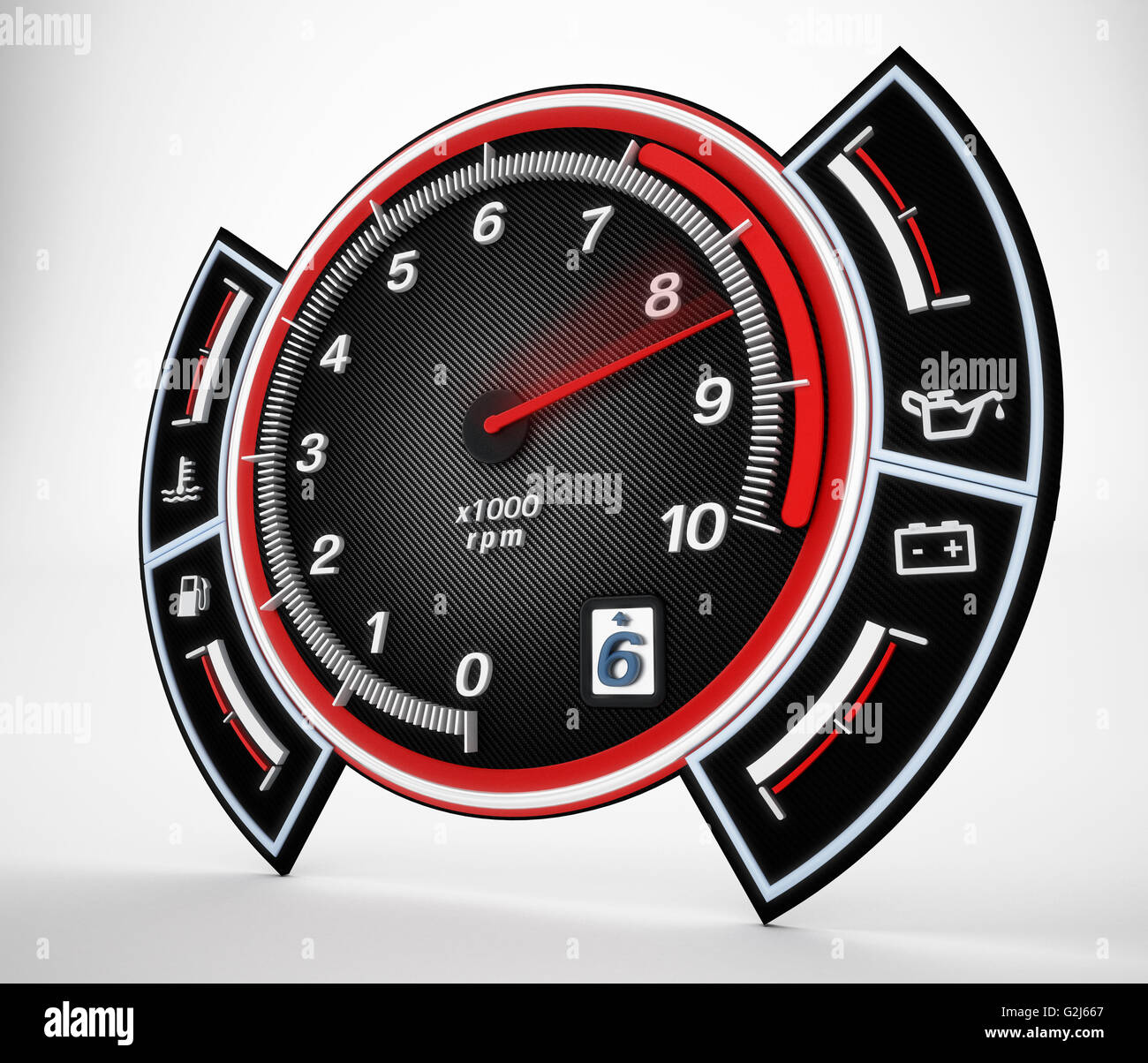 Rpm gauge hires stock photography and images Alamy