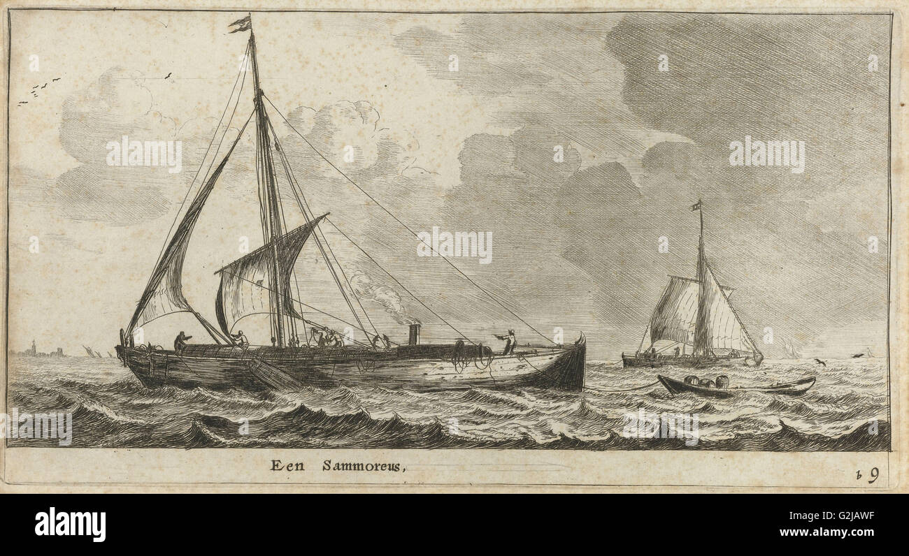 Samoreus, Reinier Nooms, 1652 - 1654 Stock Photo