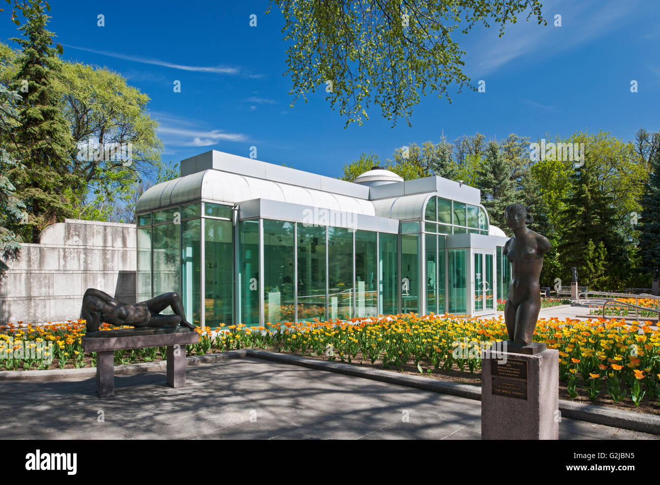 Leo Mol Gallery in Leo Mol Sculpture Garden in Assiniboine Park