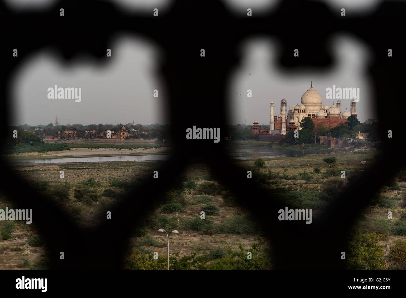 Taj Mahal, Uttar Pradesh, Agra, India, Asia Stock Photo