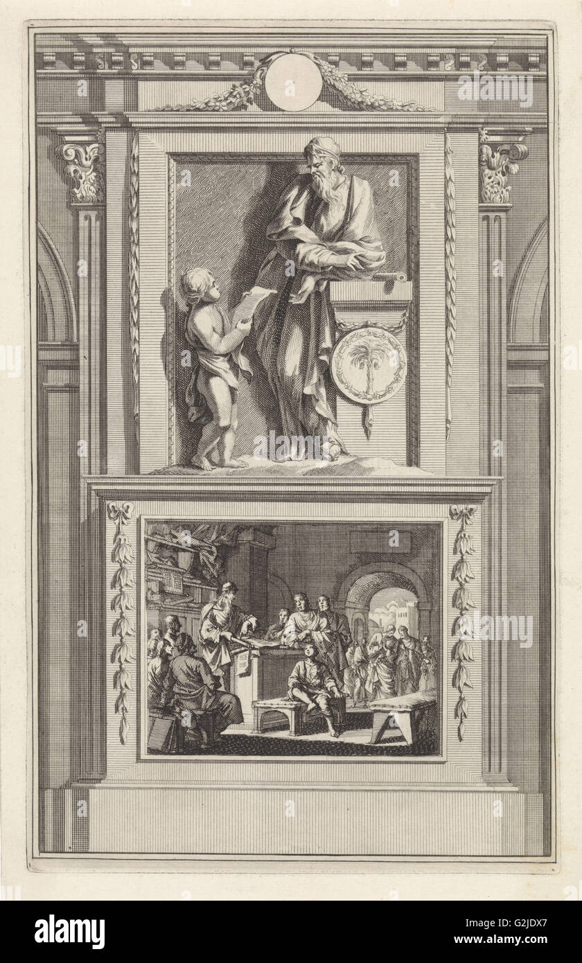 St. Clement of Alexandria, Church Father, Jan Luyken, Zacharias