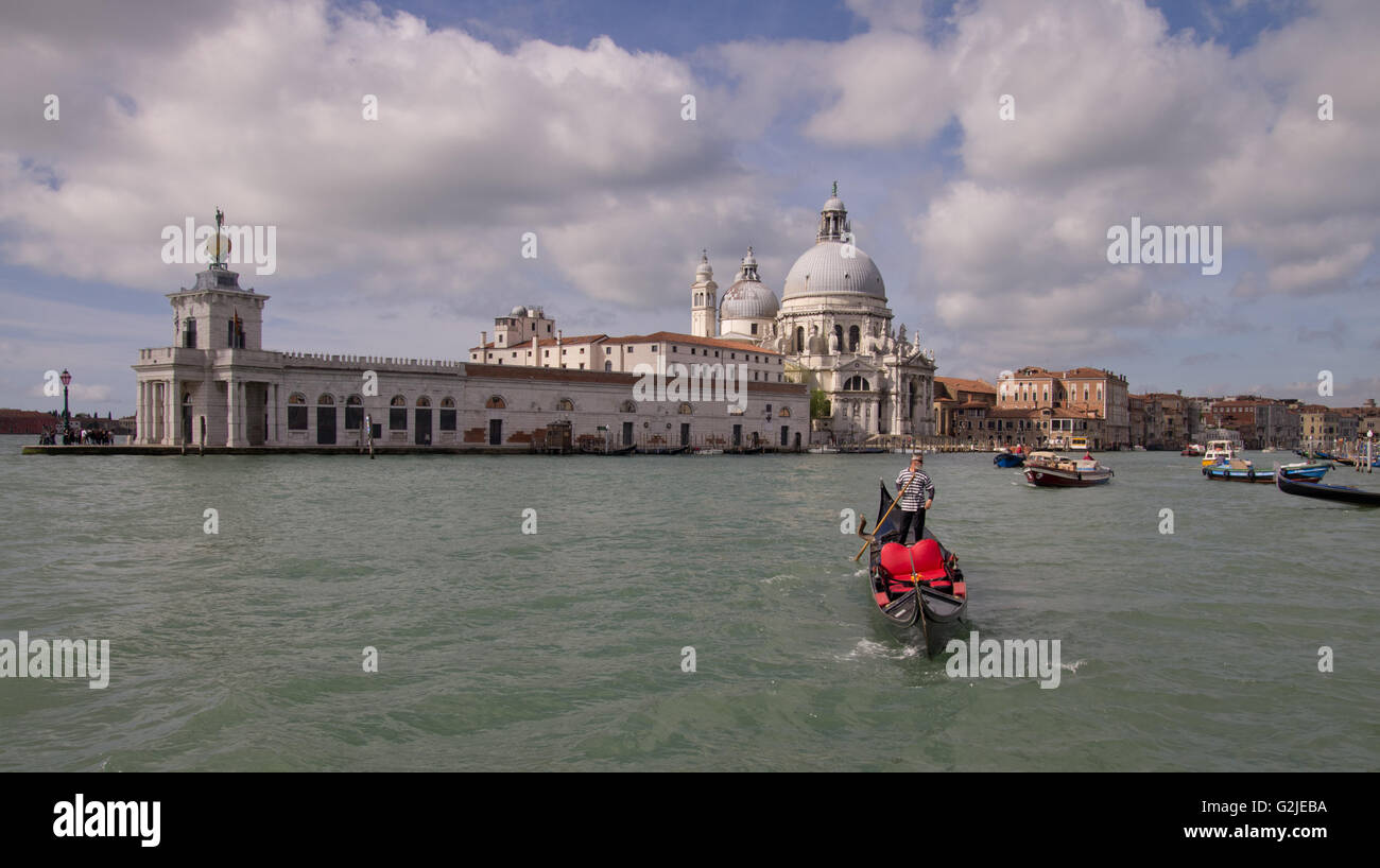 The Grand Canal Venice Stock Photo