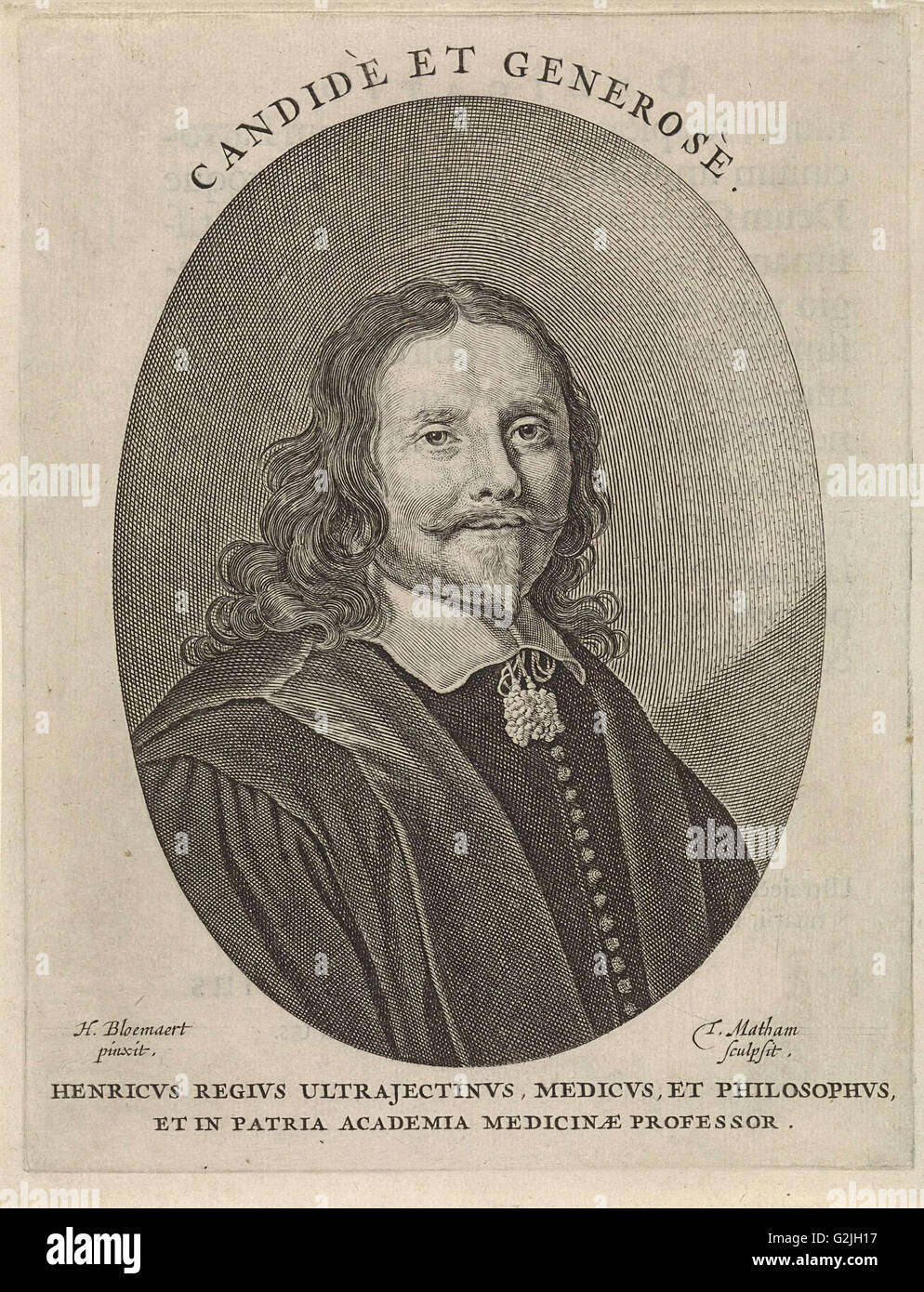 Utrecht physician henricus regius hires stock photography and images