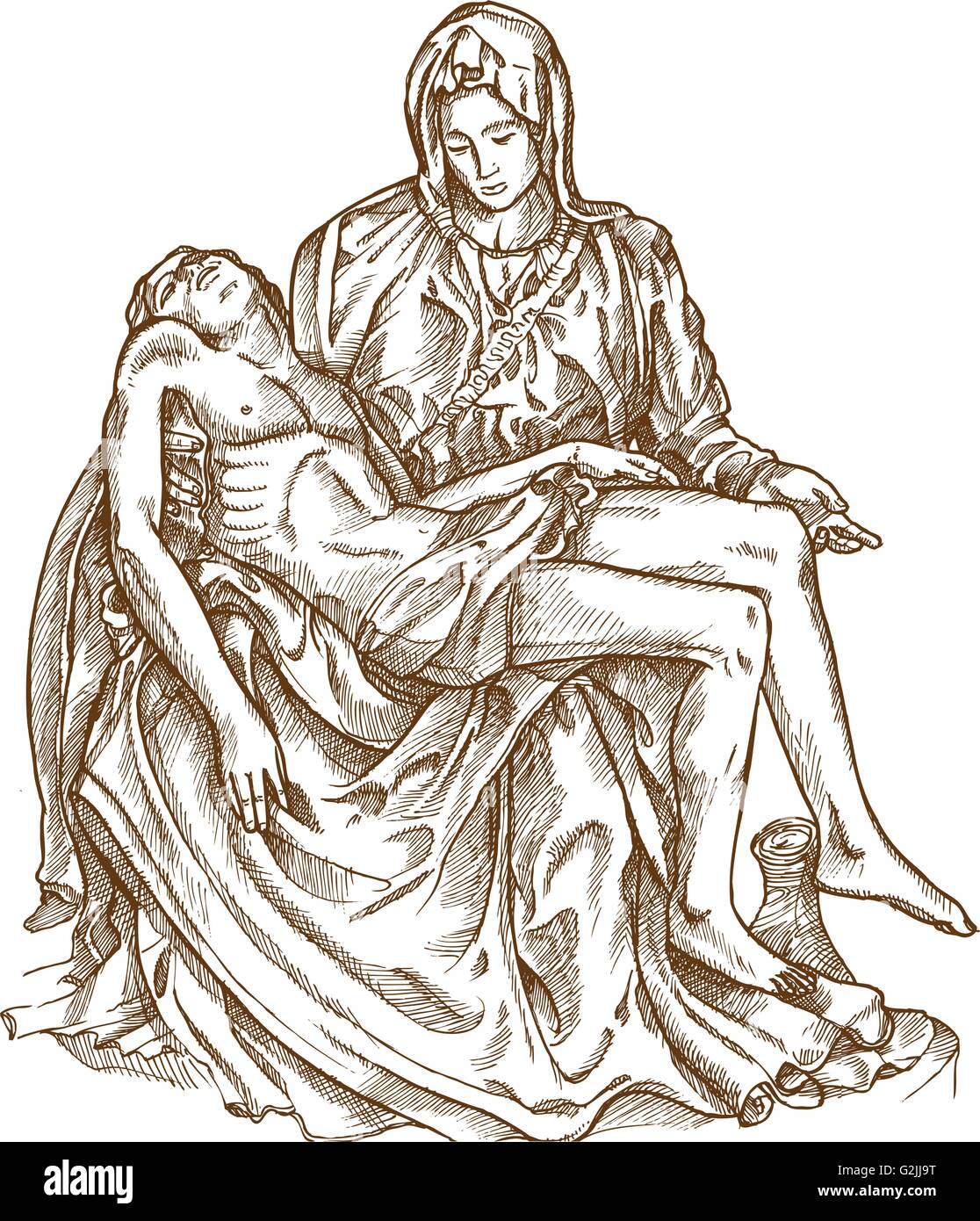 Pieta Sketch Pieta Sketch