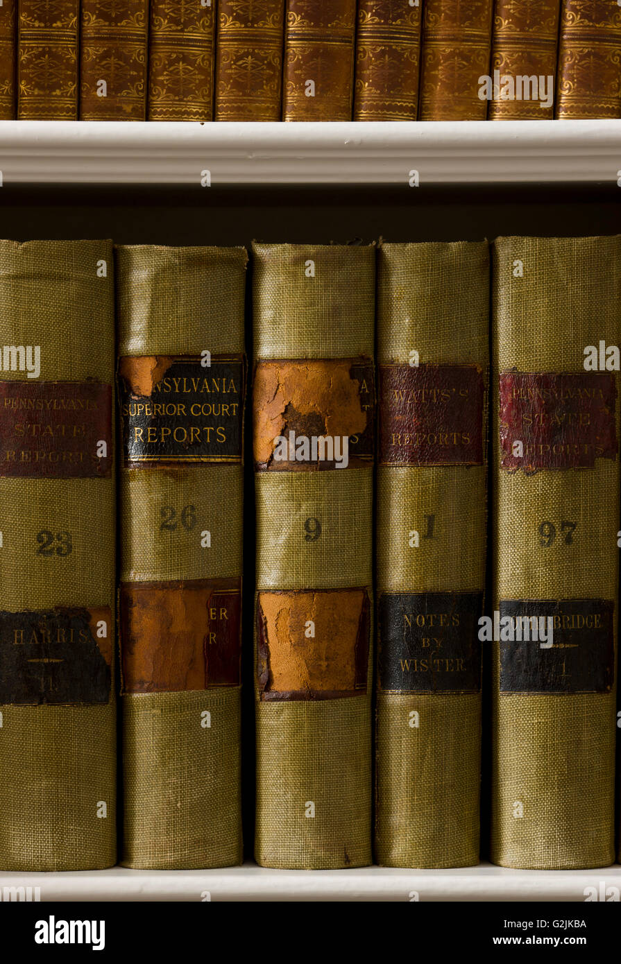 Old Law Books Stock Photo Alamy
