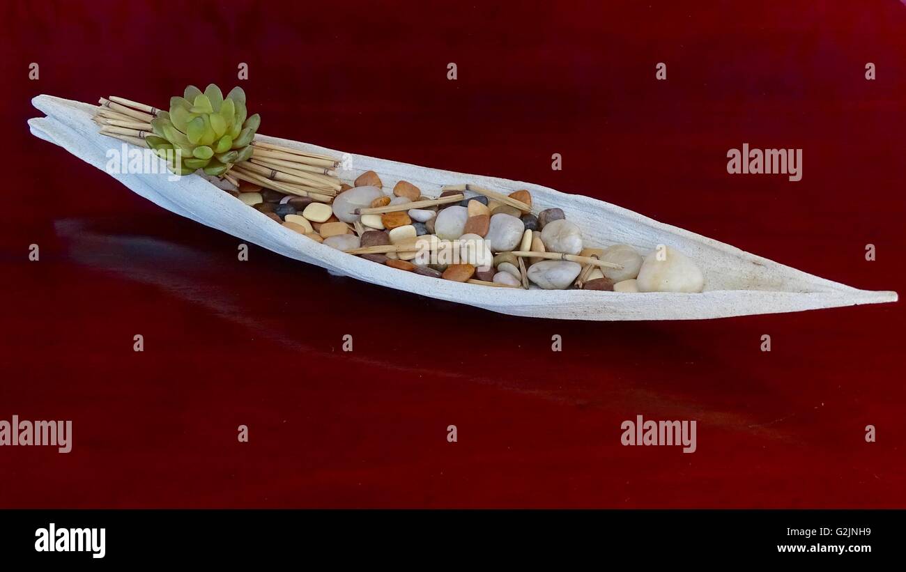 Sandstone coffee table ornament Stock Photo Alamy