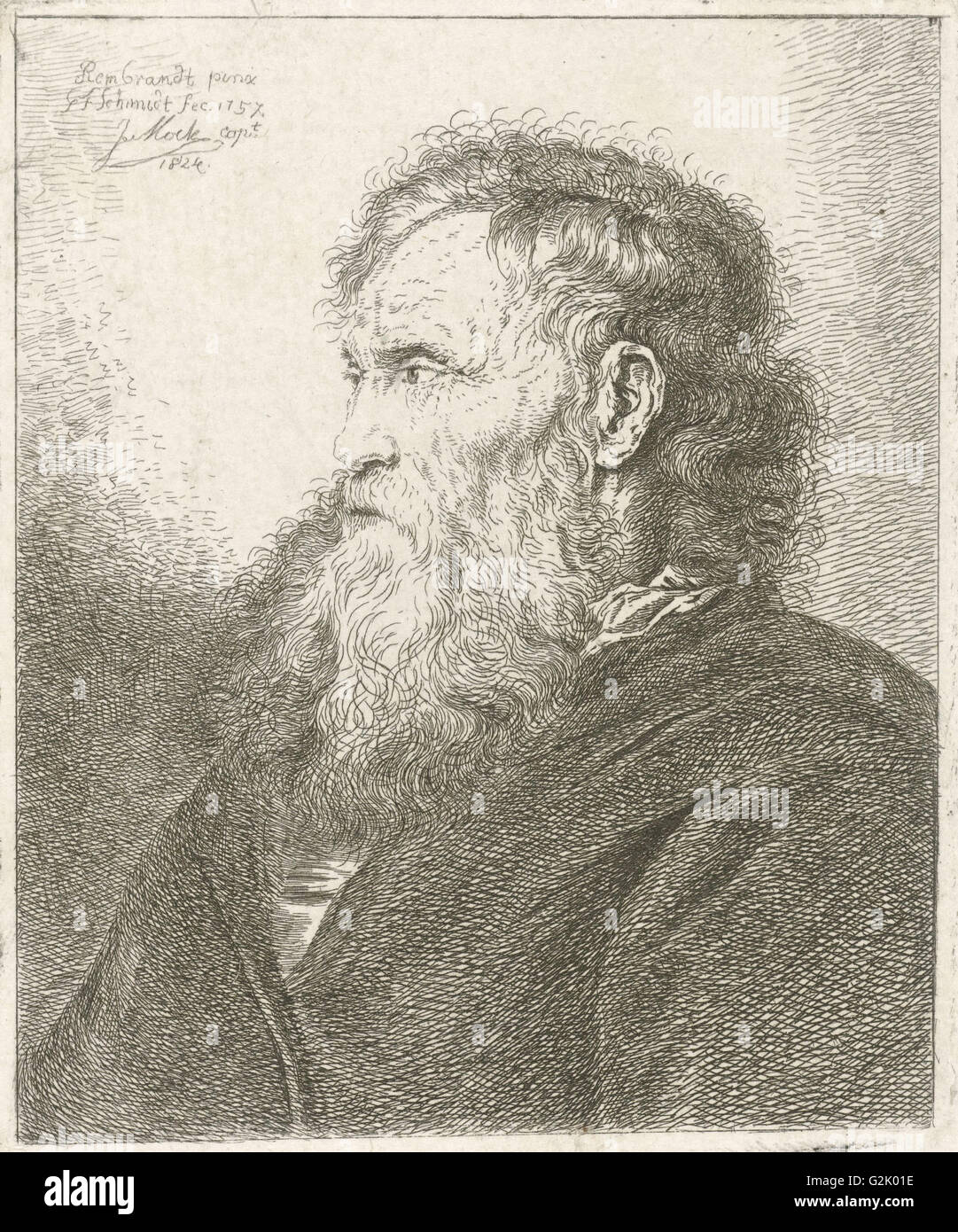 Rembrandt van rijn old man hi-res stock photography and images - Alamy