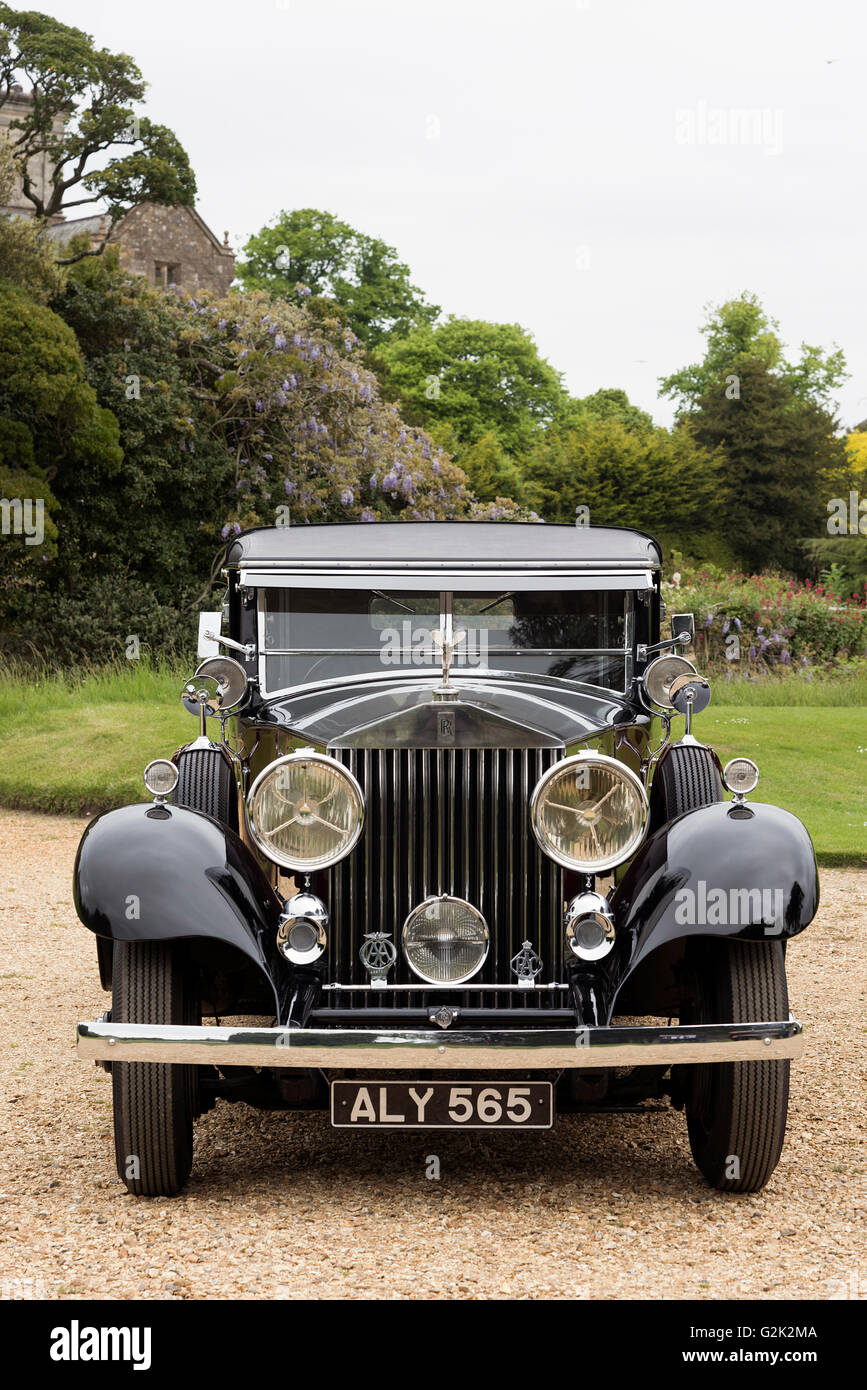 1933 Rolls Royce Phantom II Sedanca de Ville Stock Photo