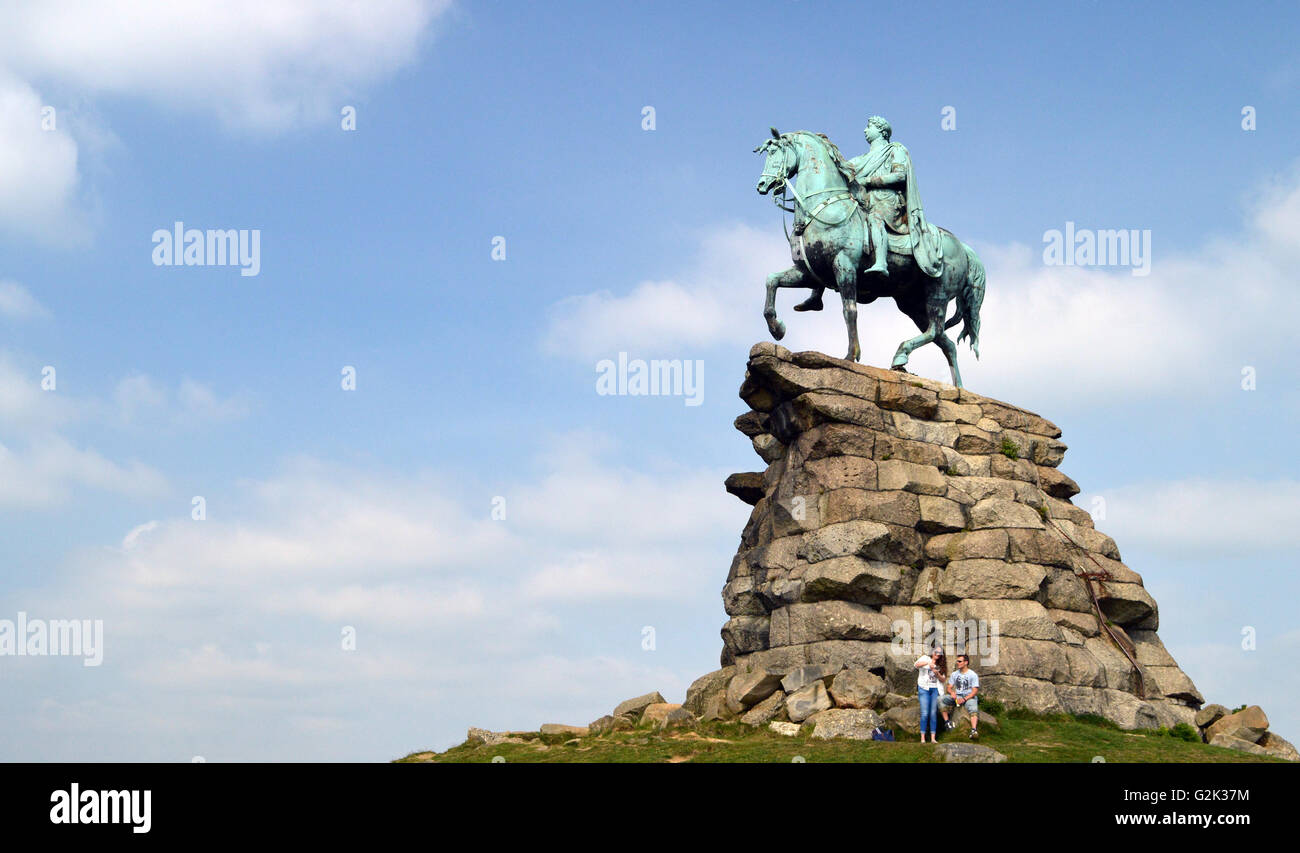 The 'Copper Horse' Statue, Long Walk, Windsor Great Park, Windsor