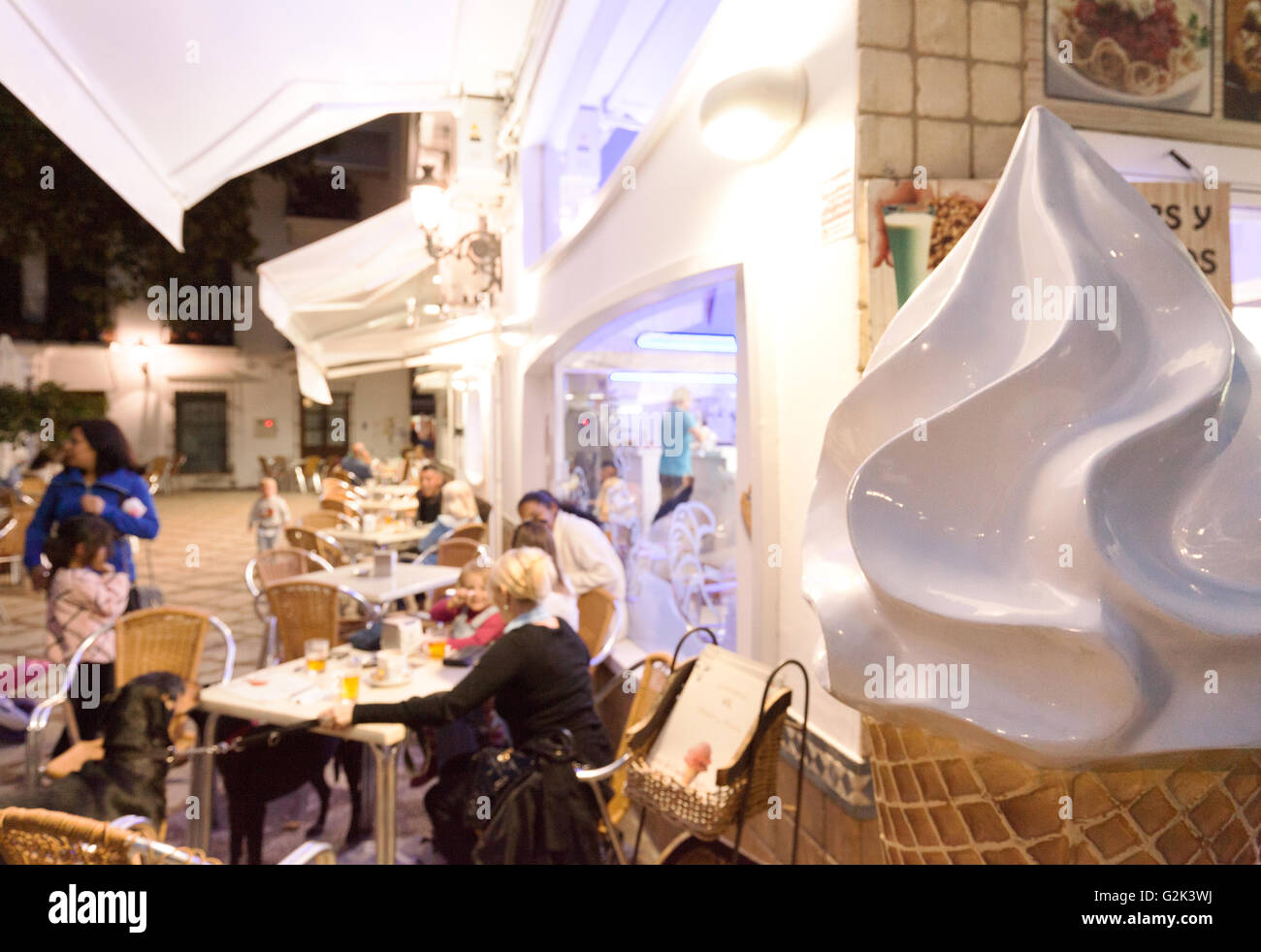 Spanish ice cream hires stock photography and images Alamy