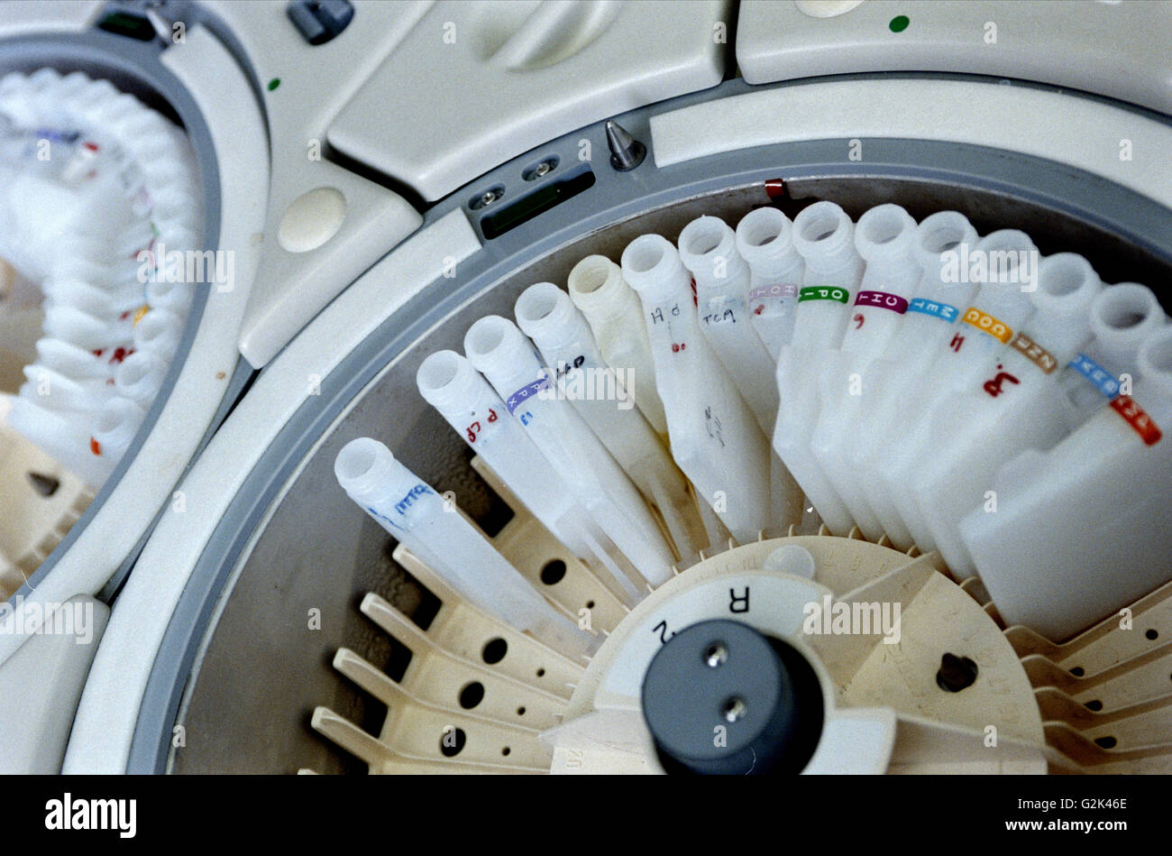 Samples in Centrifuge Stock Photo Alamy