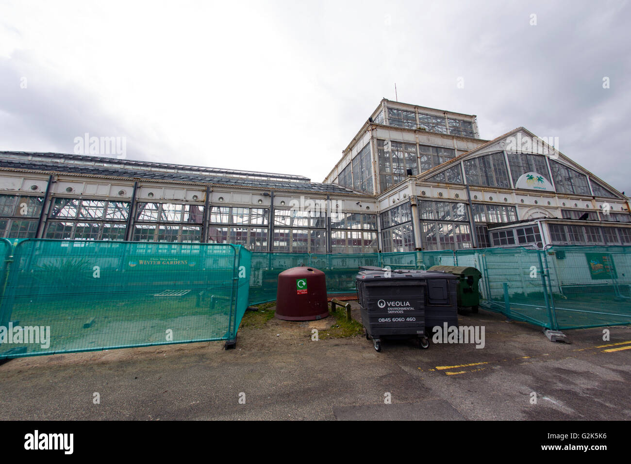 winter gardens great yarmouth norfolk england Stock Photo Alamy