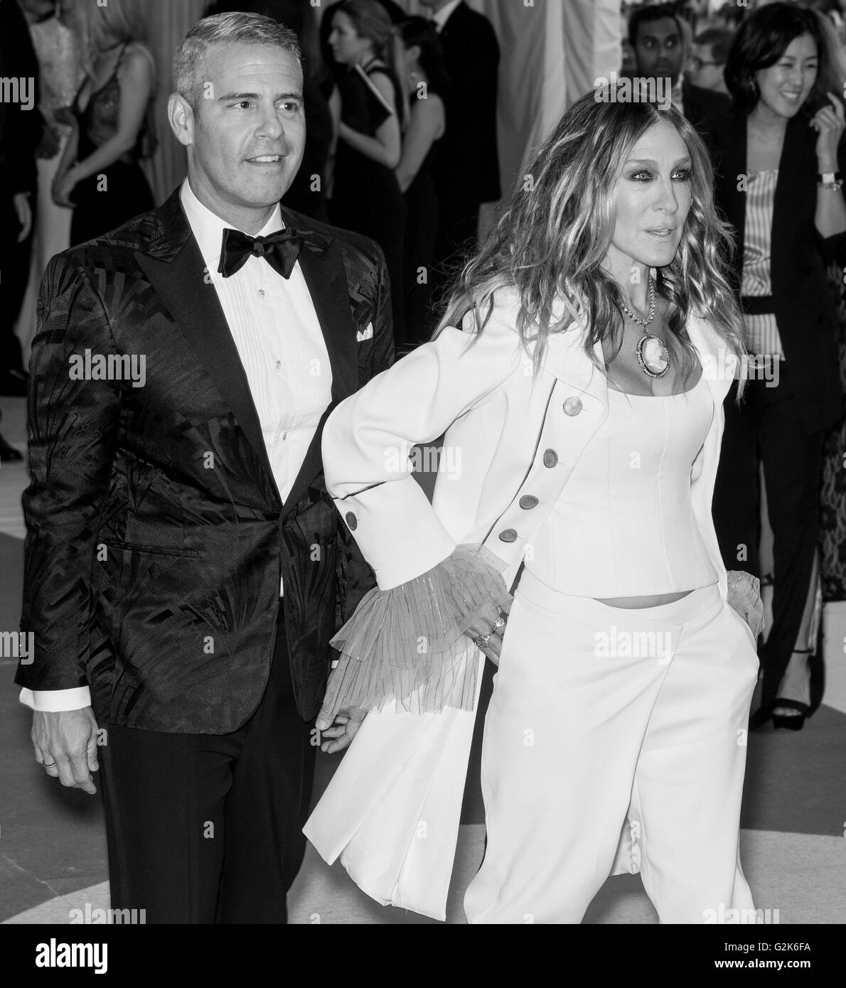 Sarah jessica parker andy cohen hires stock photography and images Alamy
