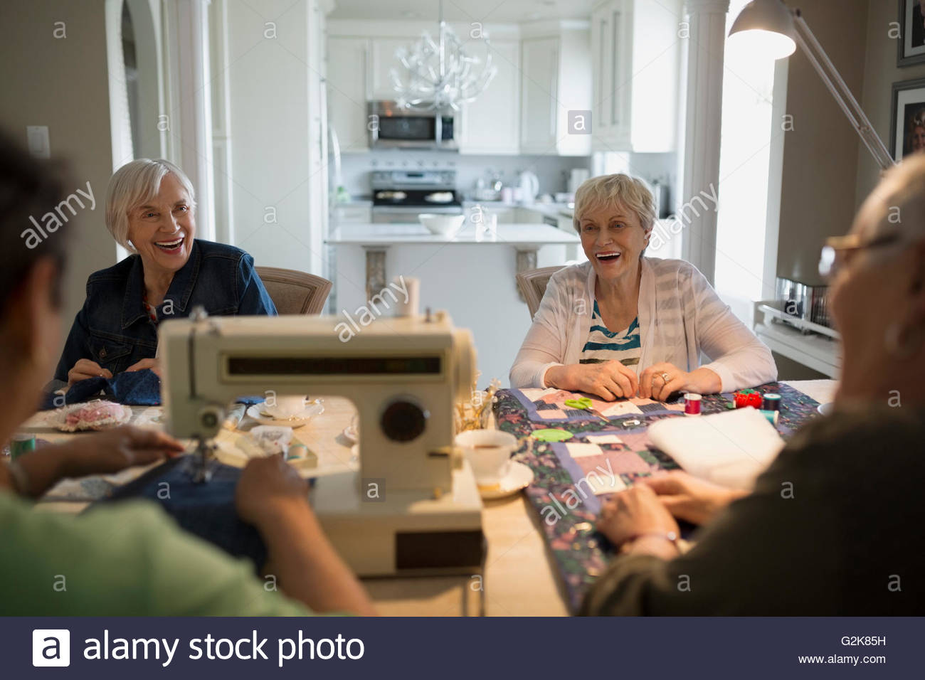Happy quilting hi-res stock photography and images - Alamy