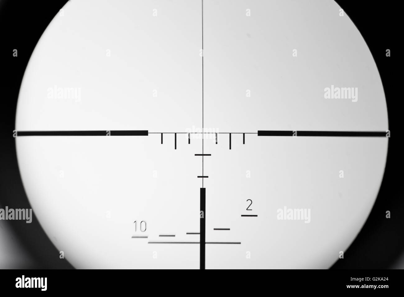 sniper rifle scope view