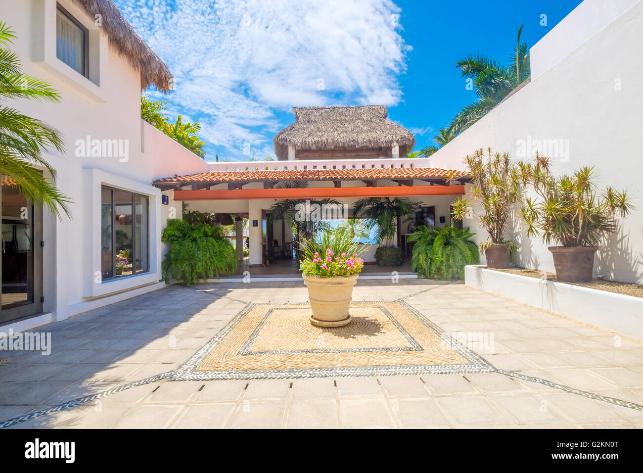 Mexico, Punta de Mita, luxury residential home Stock Photo Alamy
