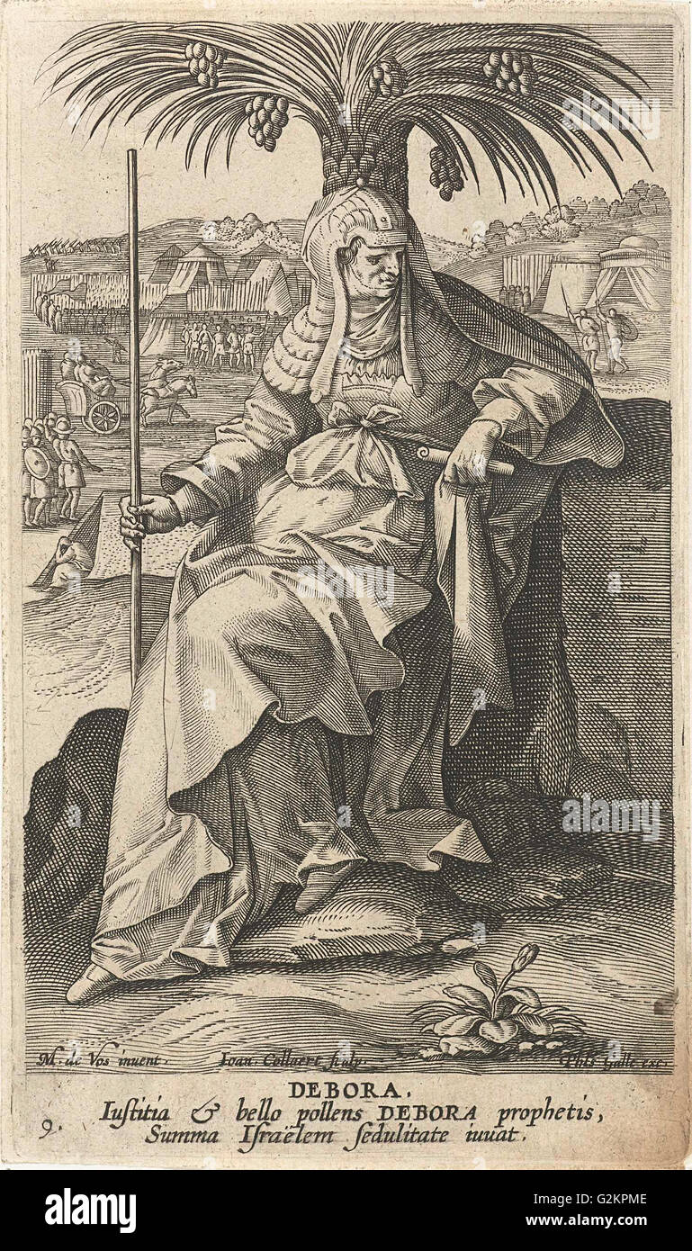 Debora, Albert Flamen, Jacques van Merlen, Lodewijk XIV (koning van Frankrijk), 1664 Stock Photo