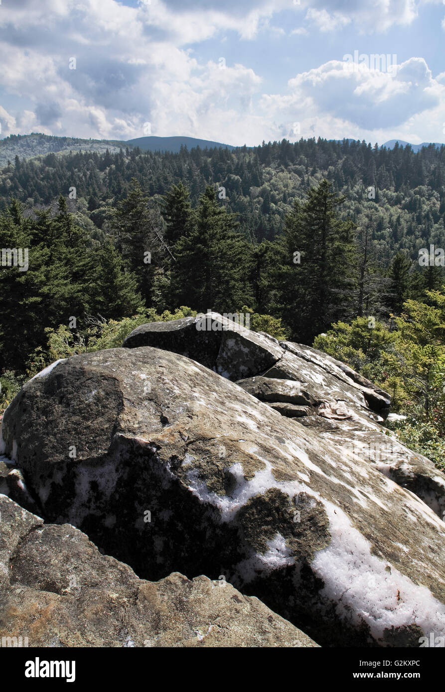 Shining Rock, Pisgah National Forest Stock Photo Alamy