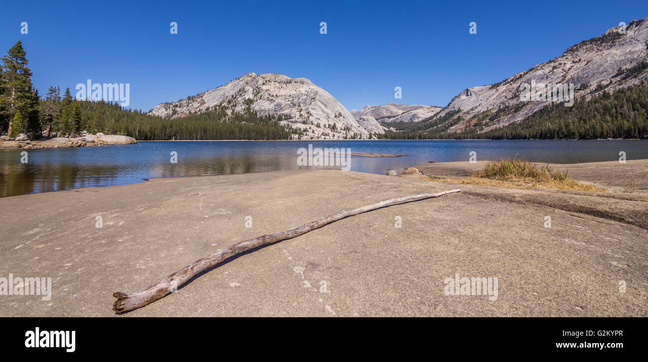 Tenaya Lake in Yosemite National Park, California, USA Stock Photo