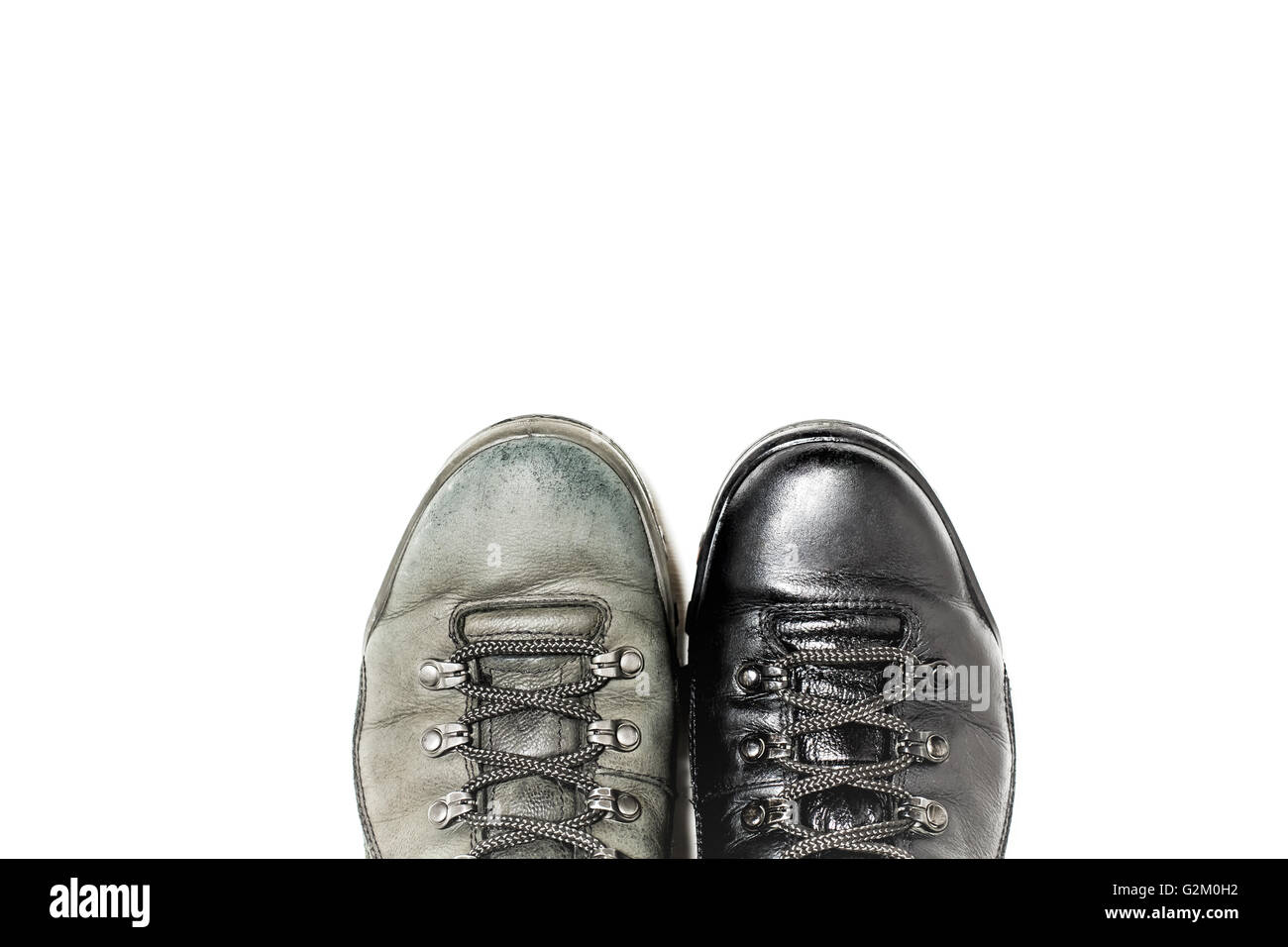 (shoe polish) (before and after) hires stock photography and images Alamy