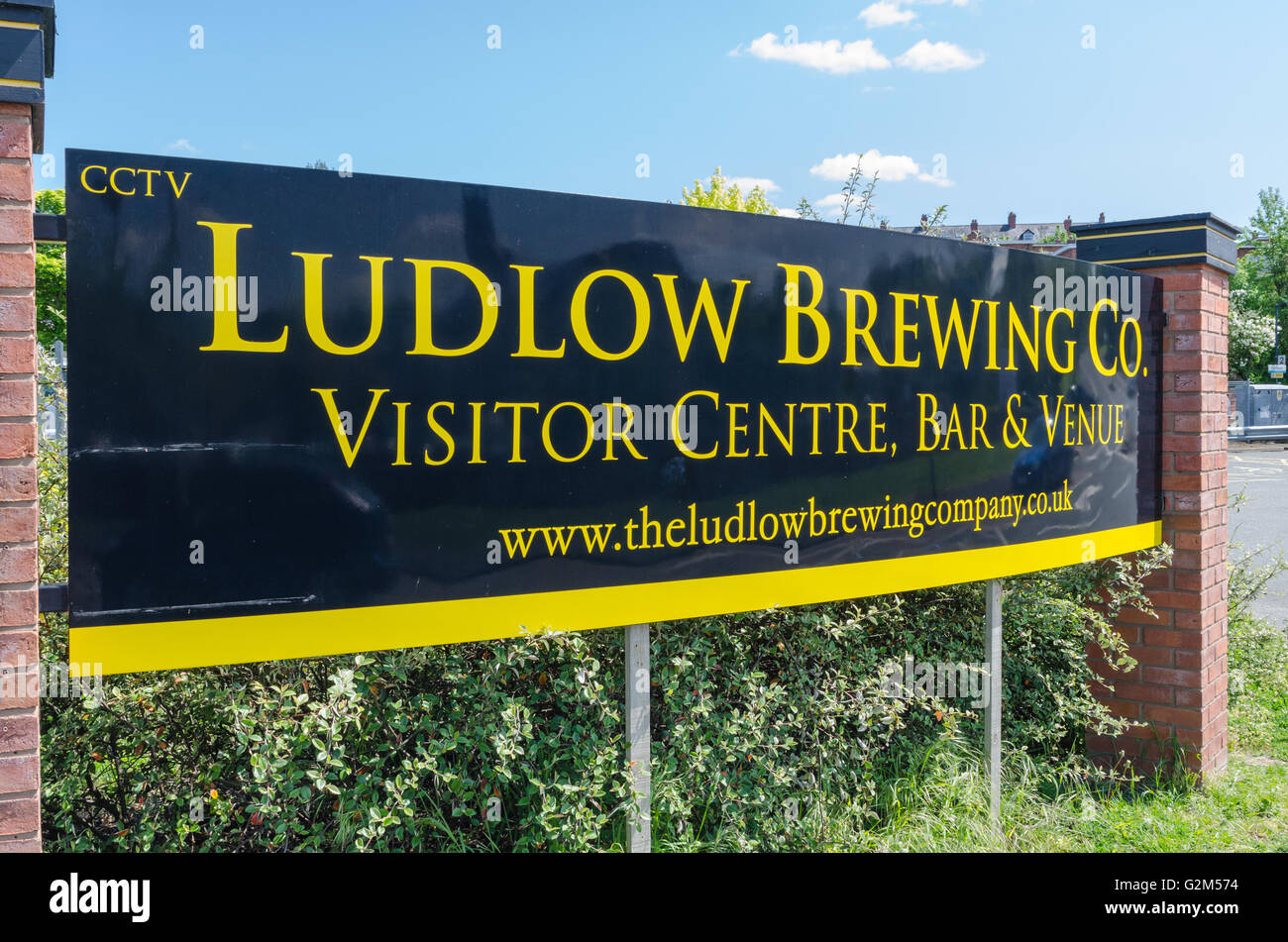 Ludlow Sign Brewing sign hi-res stock photography and images - Alamy