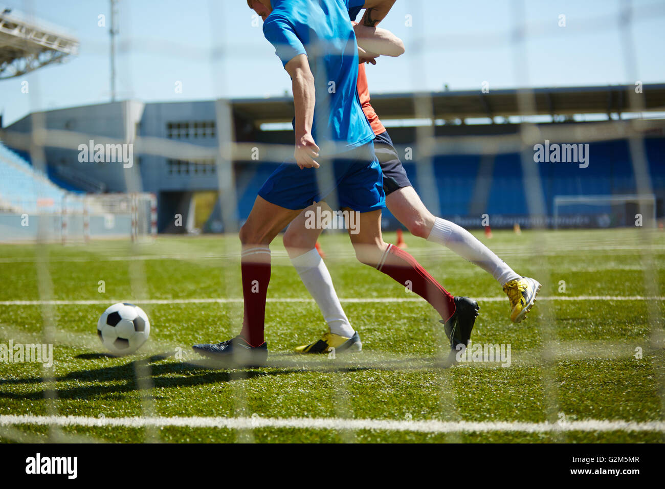 Game of football Stock Photo