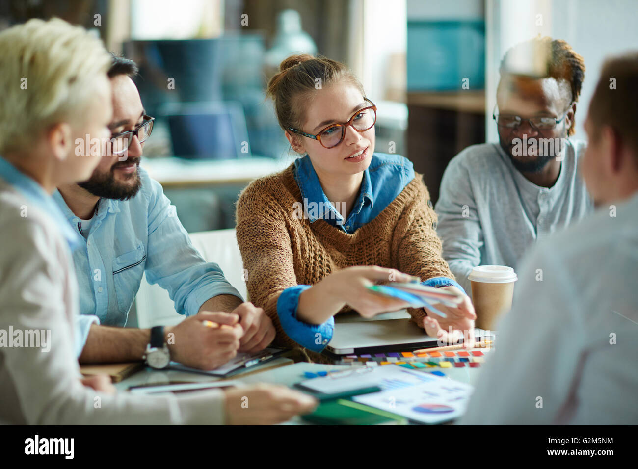 Designers at work Stock Photo - Alamy
