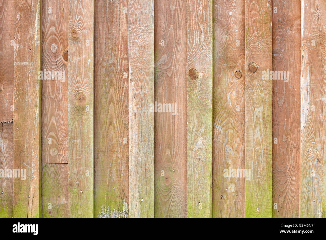 Background made of weathered wooden boards. Stock Photo