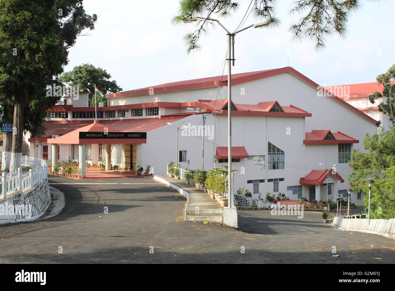 Meghalaya Assembly House Stock Photo