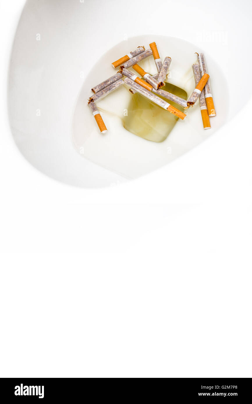 cigarette in toilet Butt Thrown Into Bowl Stock Photo 2531291653 Got a text from my