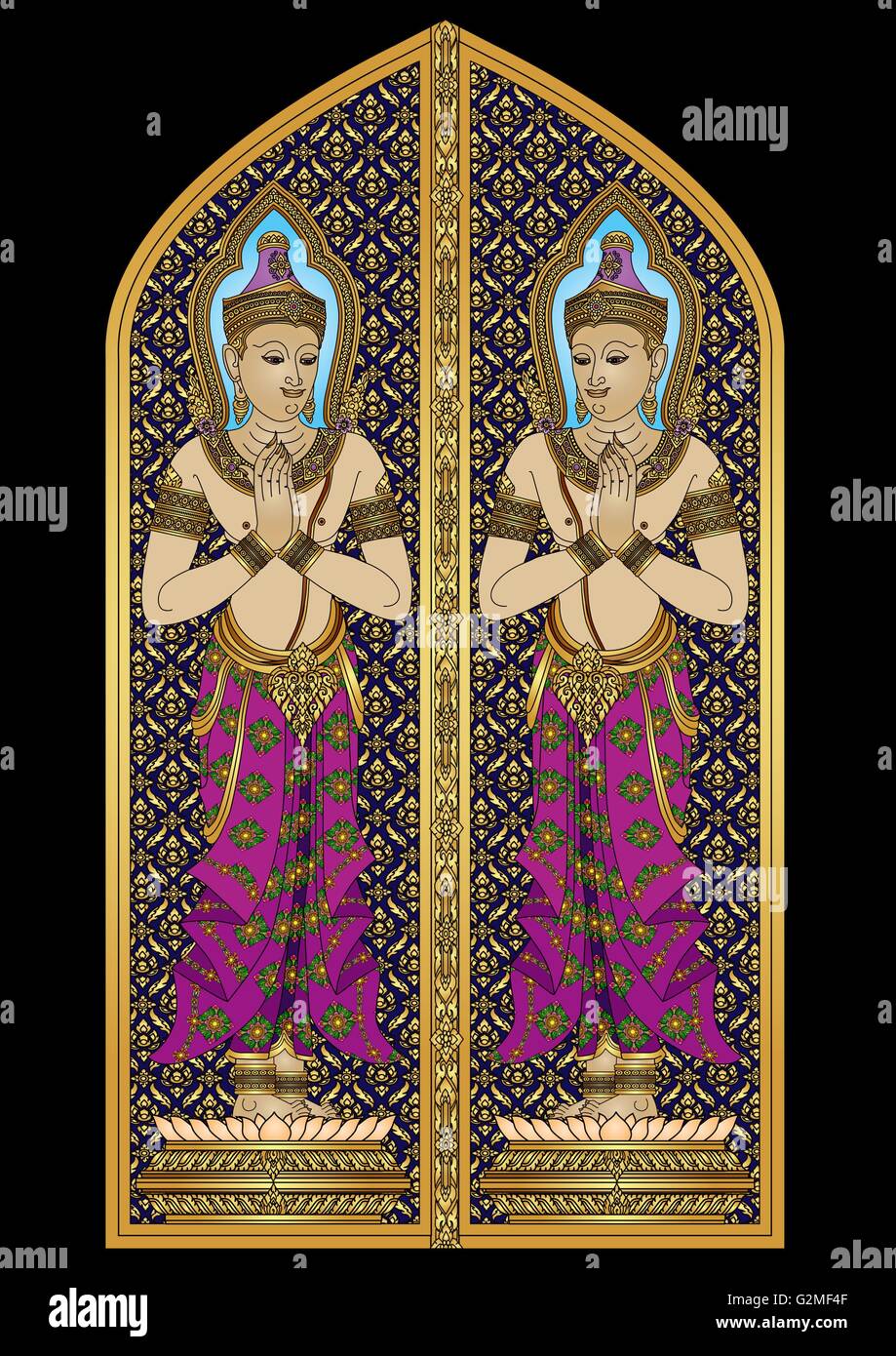 Two men in traditional clothing Stock Photo - Alamy