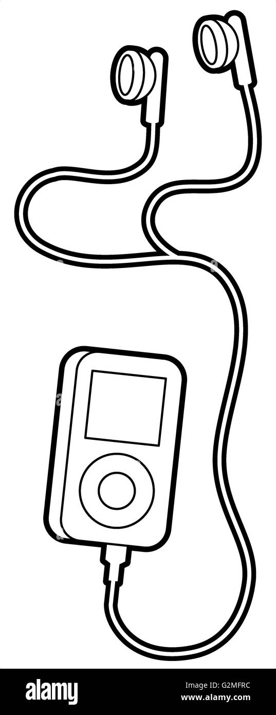 Mp3 Black and White Stock Photos & Images - Alamy