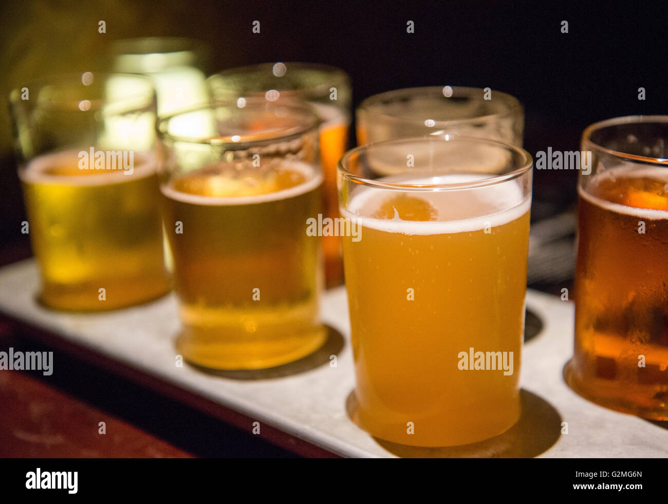 Flight of beer hires stock photography and images Alamy