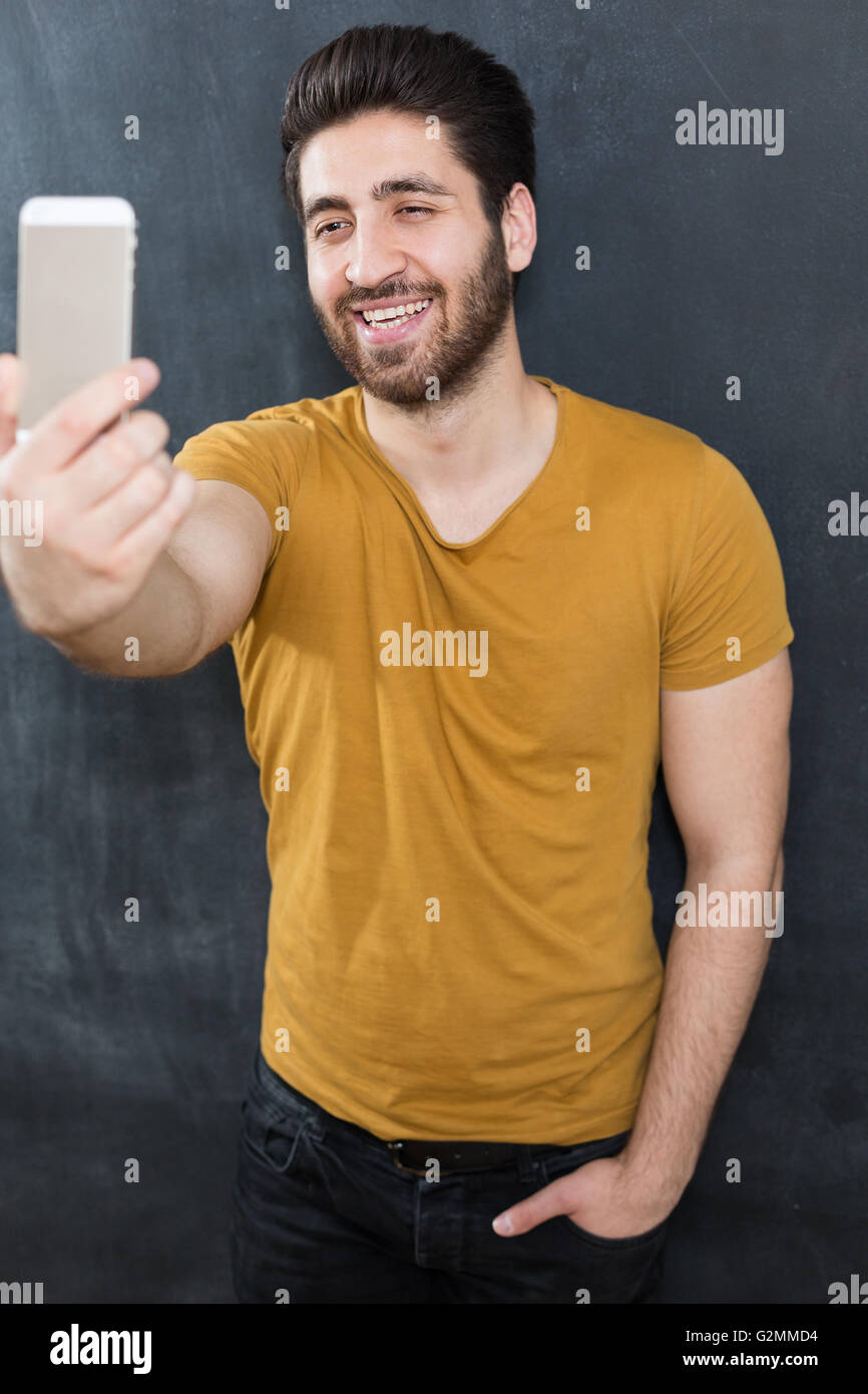 Vain man selfie hi-res stock photography and images - Alamy
