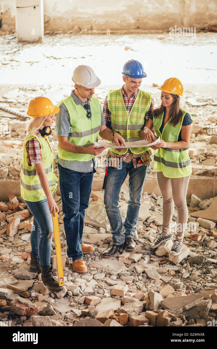 Architects team hi-res stock photography and images - Alamy