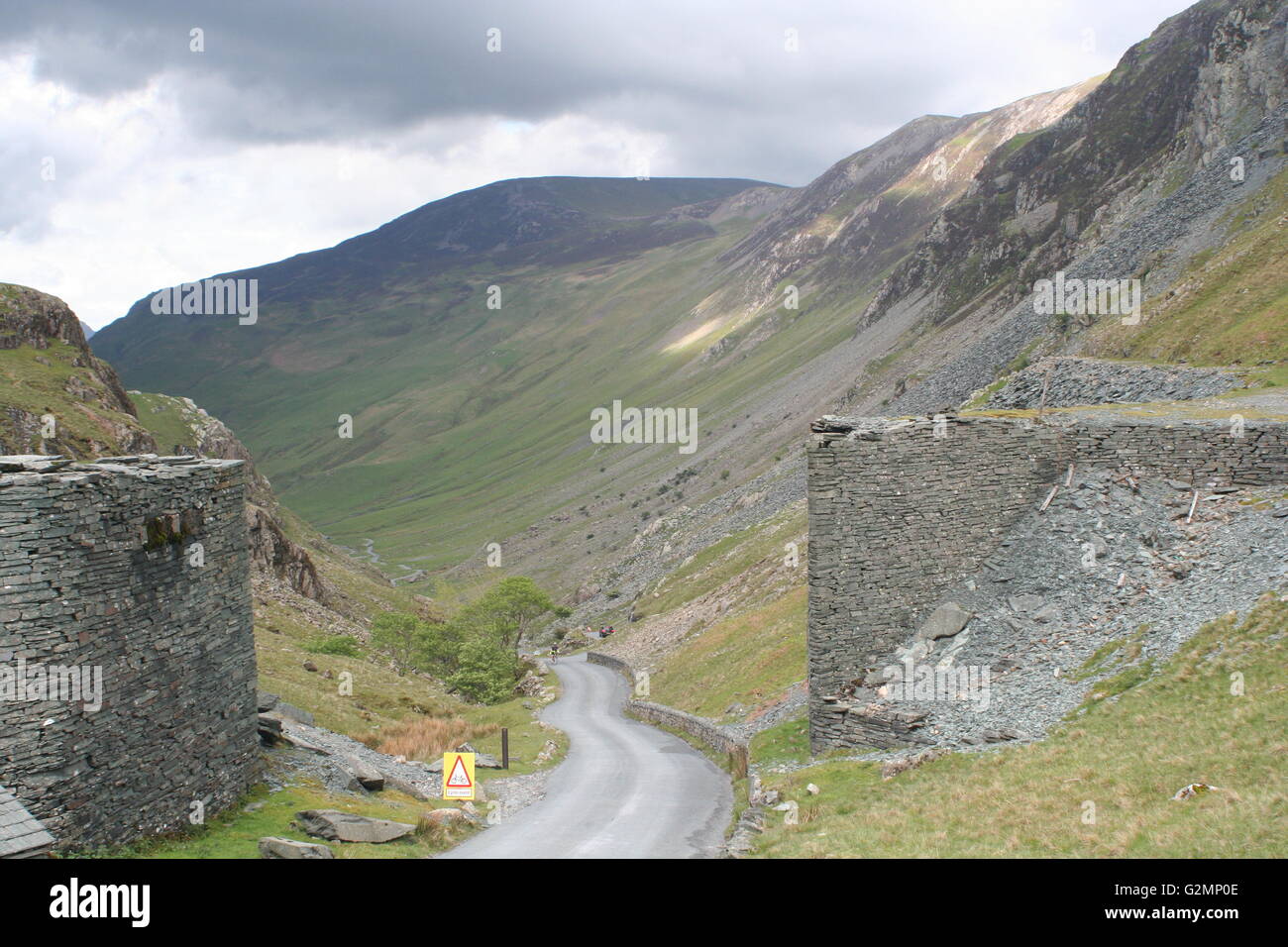 Honister Pass Stock Photo