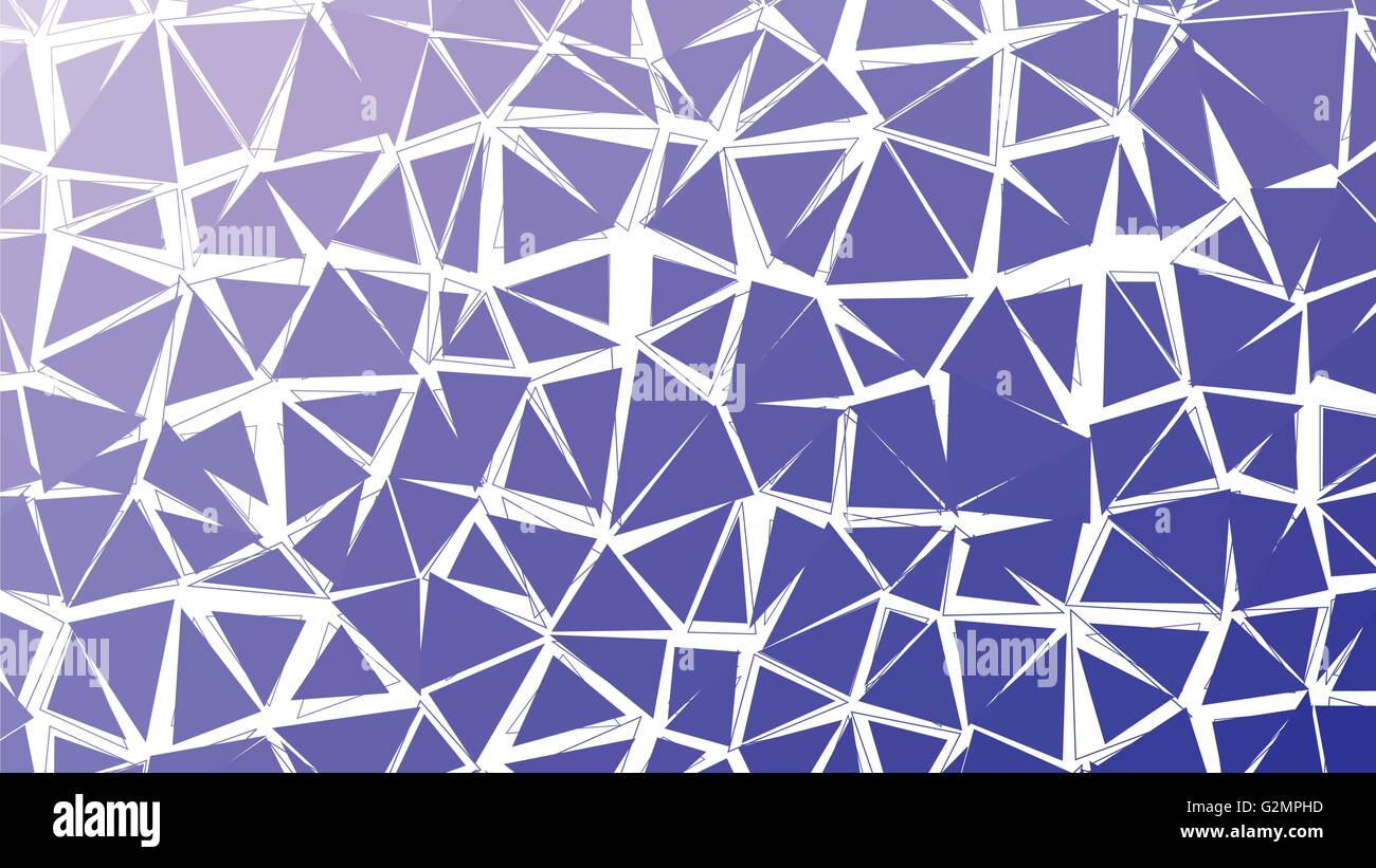 Abstract blue vector gradient lowploly of many triangles background for ...