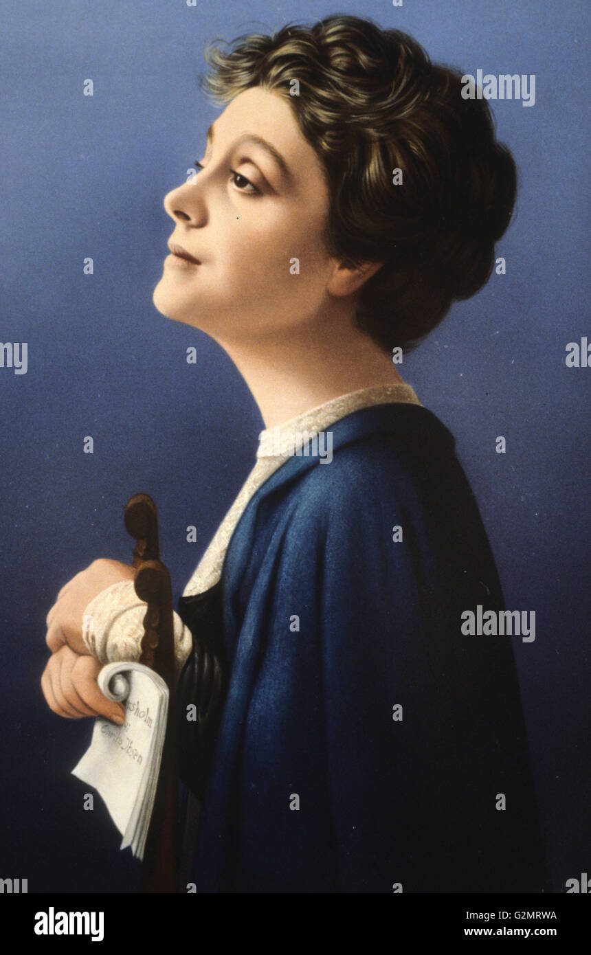 Portrait of eleonora duse hi-res stock photography and images - Alamy