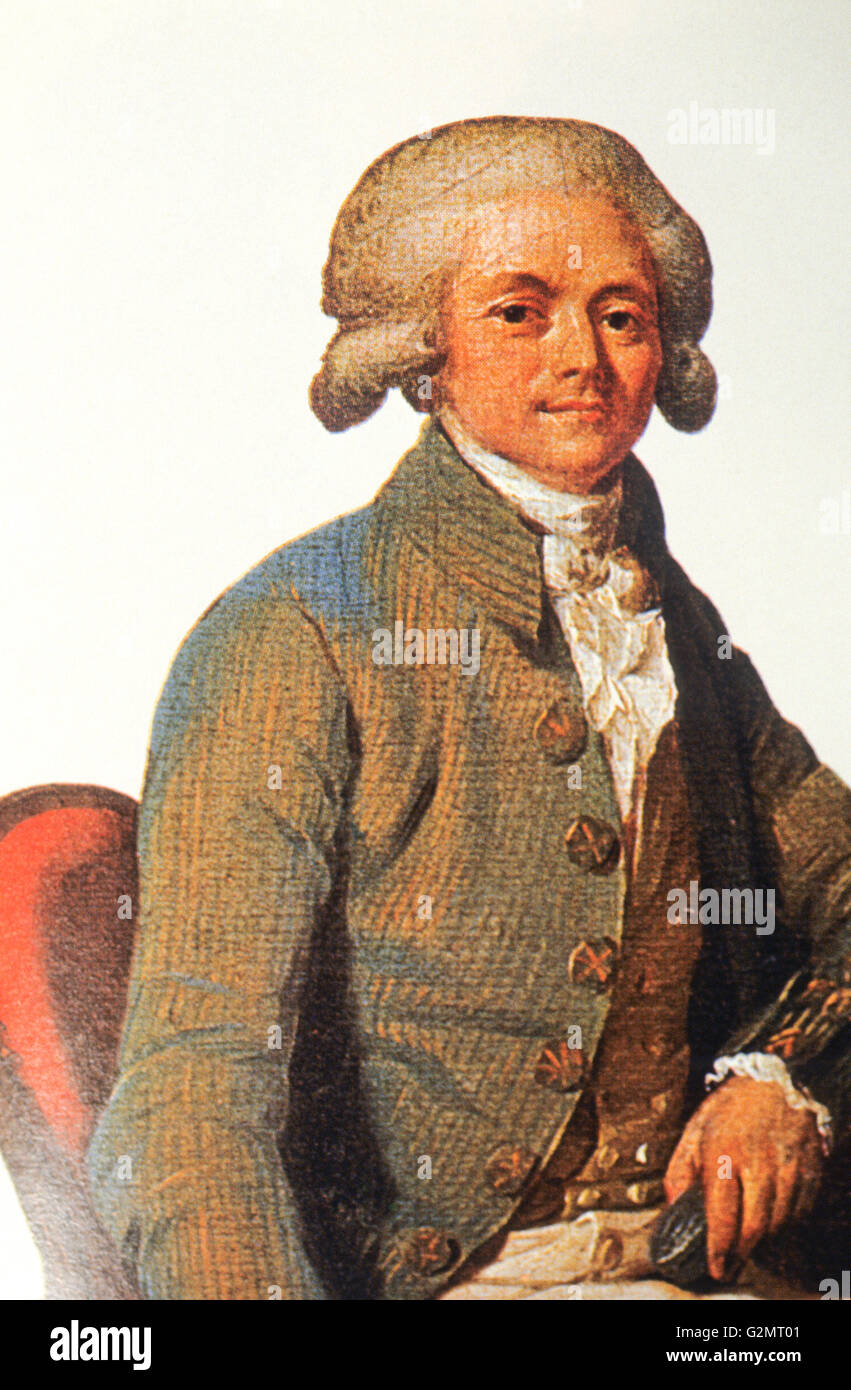 Portrait of maximilien robespierre hires stock photography and images