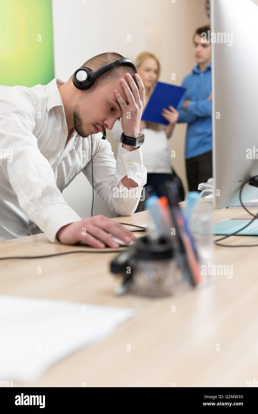 Call Center Using Computer Call center 30 hi-res stock photography and images - Alamy