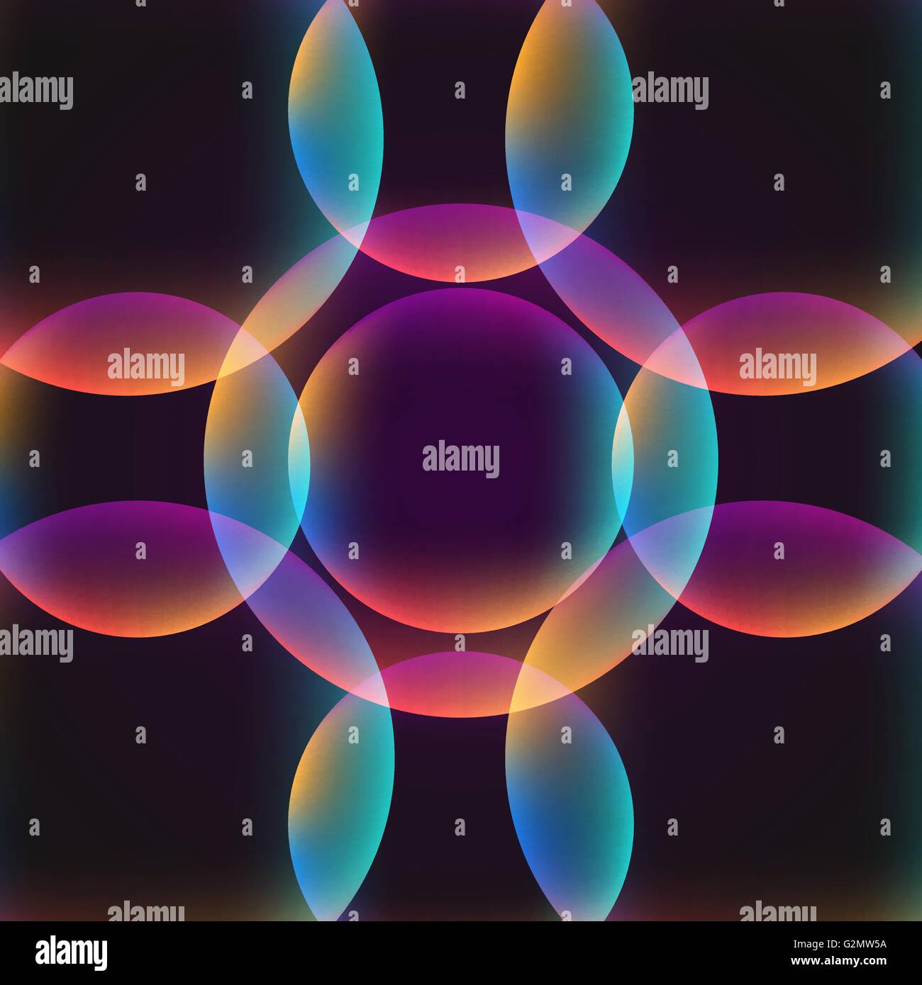 circle abstract vibrant background Stock Vector Image & Art - Alamy