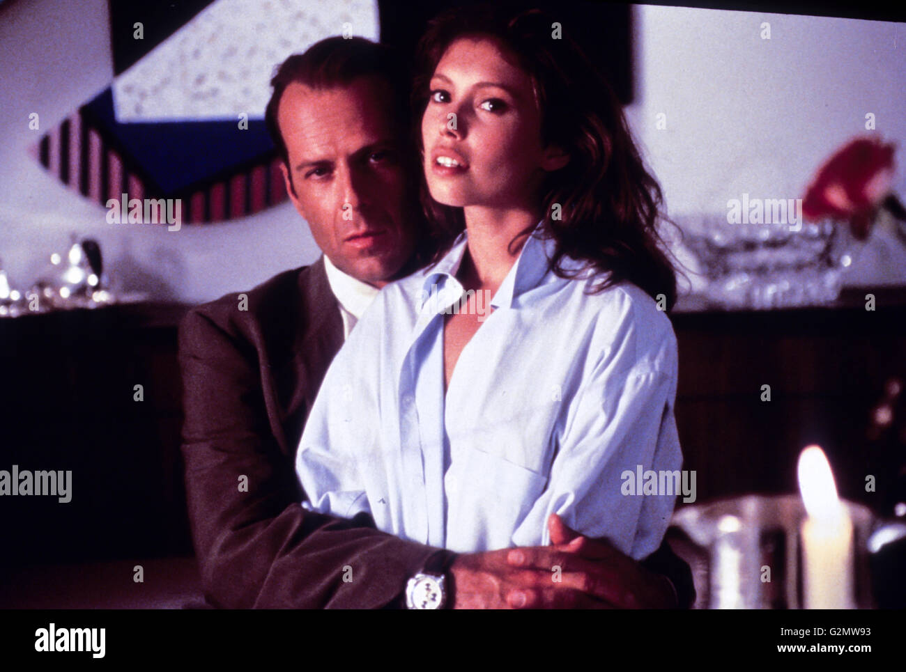 bruce willis,jane march,color of night Stock Photo