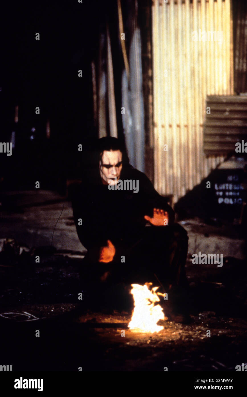 brandon lee,the crow Stock Photo