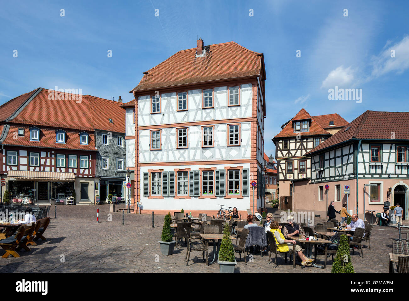  Old Schoolhouse 1703, historic centre, Seligenstadt, Hesse, Germany Bildidee 