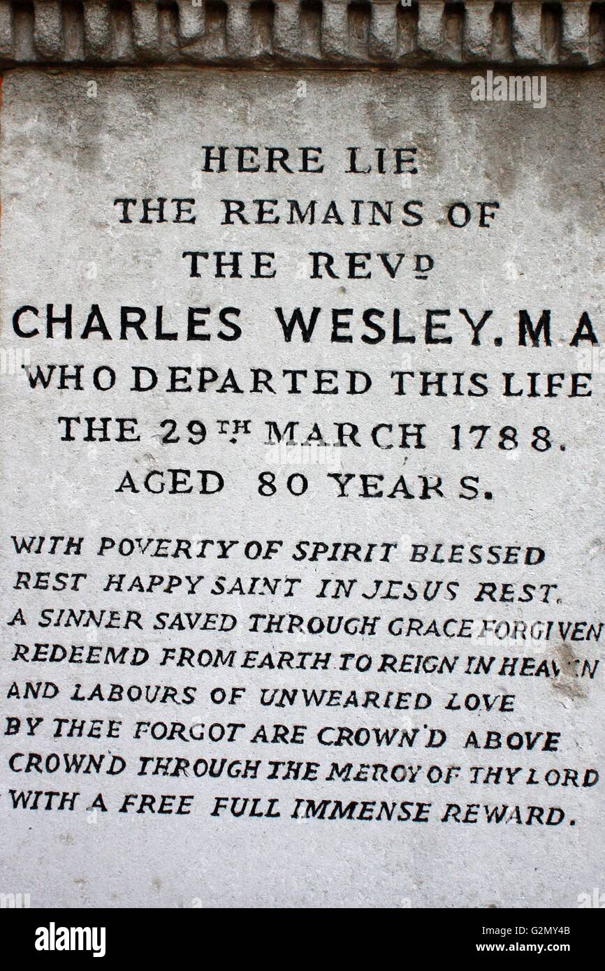 Charles wesley hi-res stock photography and images - Alamy